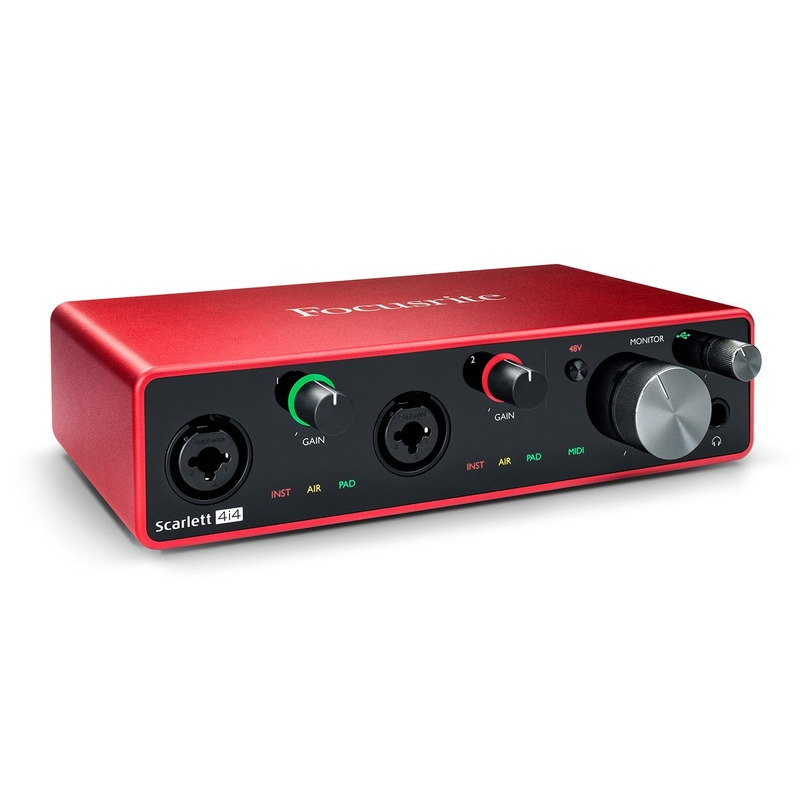 Аудіоінтерфейс Focusrite Scarlett 4i4 3rd Gen