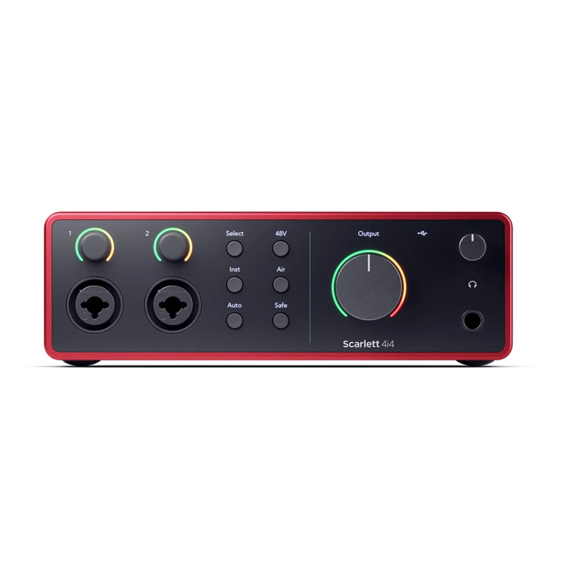 Аудіоінтерфейс Focusrite Scarlett 4i4 4th Gen