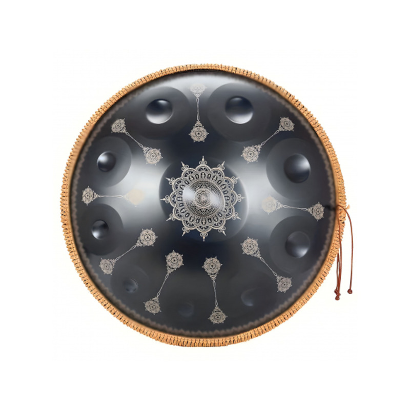 Ханг FZONE HP22I10N-Mandala Black - Handpan Drum 22"