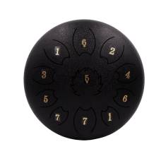 Глюкофон FZONE STD8I11N Black STEEL TONGUE DRUM