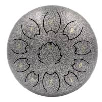 Глюкофон FZONE STD8I11N Gray STEEL TONGUE DRUM