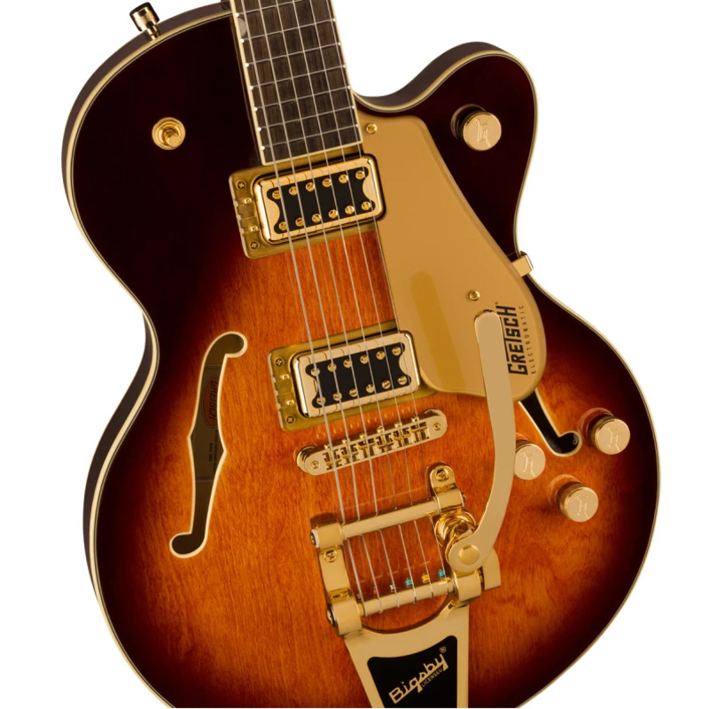 Електрогітара Gretsch G5655TG Electromatic Center Block Jr. Single-Cut With Bigsby and Gold Hardware Barrel Burst