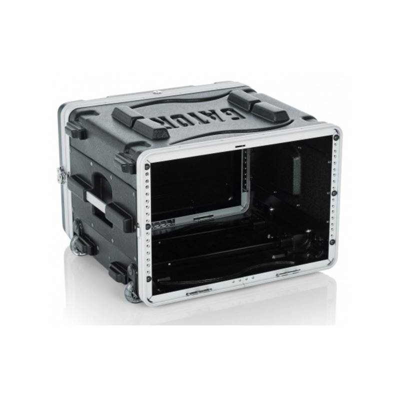 Gator GRR-6L - 6U AUDIO RACK (ROLLING)