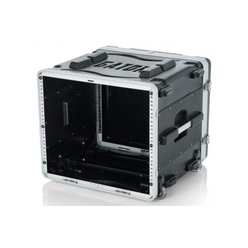 Gator GRR-8L - 8U AUDIO RACK (ROLLING)