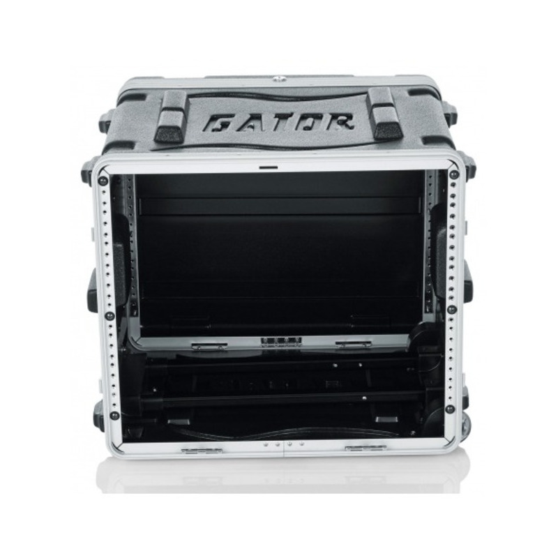 Gator GRR-8L - 8U AUDIO RACK (ROLLING)
