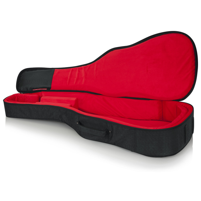Чехол для акустической гитары GATOR GT-ACOUSTIC-BLK TRANSIT SERIES Acoustic Guitar Bag