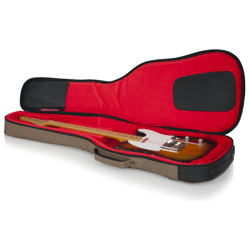Чехол для электрогитары GATOR GT-ELECTRIC-TAN TRANSIT SERIES Electric Guitar Bag
