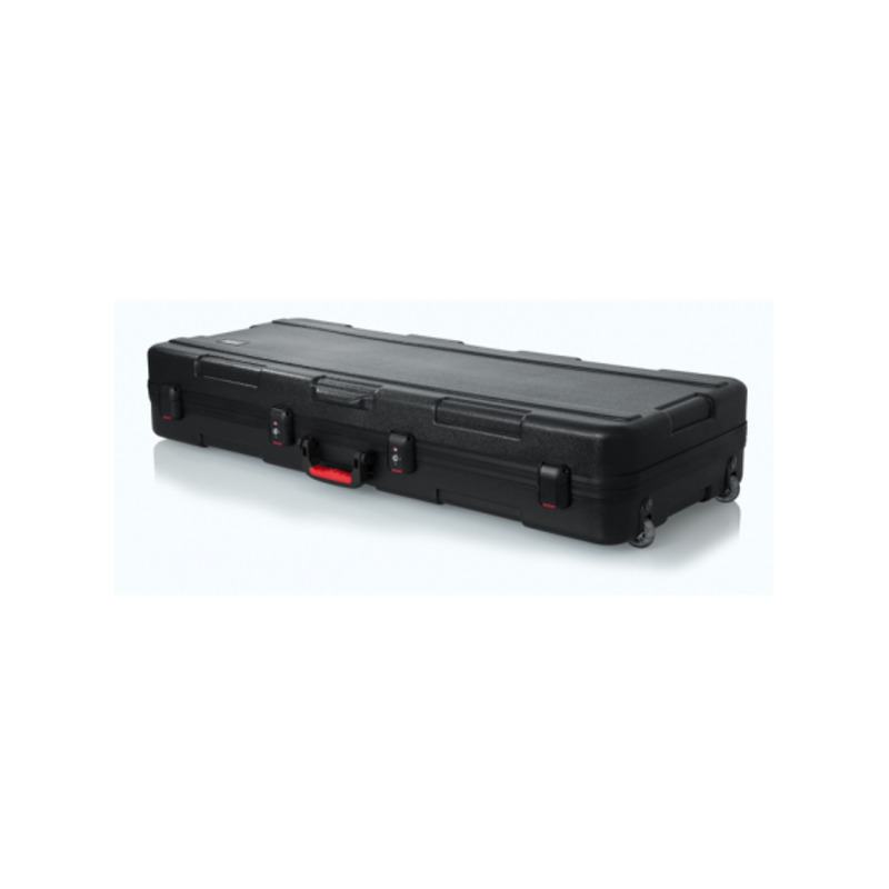 Кейс для синтезатора GATOR GTSA-KEY61 TSA ATA Molded 61-note Keyboard Case w/ Wheels