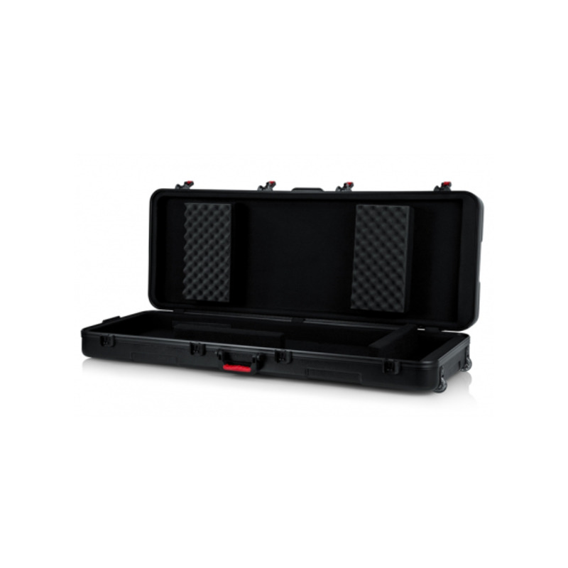 Кейс для синтезатора GATOR GTSA-KEY76 TSA ATA Molded 76-note Keyboard Case w/ Wheels