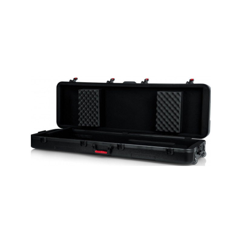 Кейс для синтезатора GATOR GTSA-KEY88SL TSA ATA Slim 88-note Keyboard Case w/ Wheels