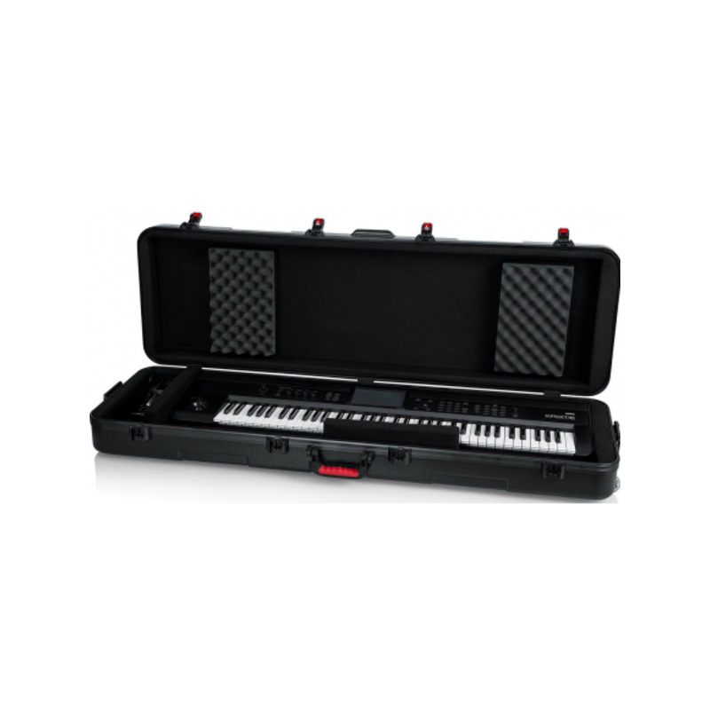 Кейс для синтезатора GATOR GTSA-KEY88SL TSA ATA Slim 88-note Keyboard Case w/ Wheels