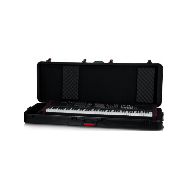 Кейс для синтезатора GATOR GTSA-KEY88 TSA ATA Molded 88-note Keyboard Case w/ Wheels