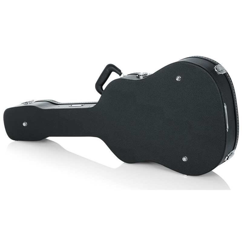 Кейс для акустической гитары GATOR GW-DREAD Dreadnought Guitar Deluxe Wood Case