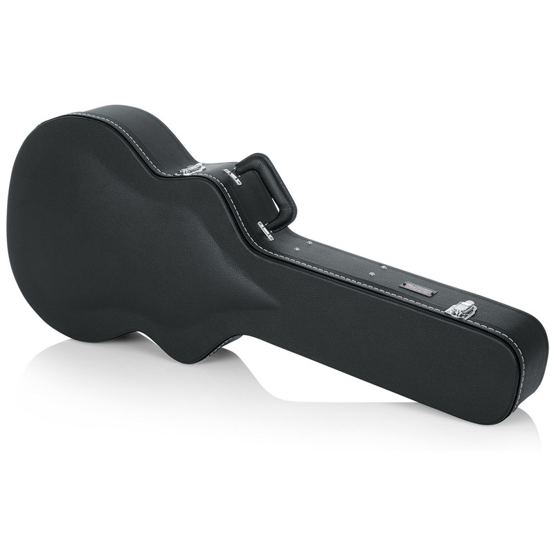 Кейс для акустической гитары GATOR GW-JUMBO Jumbo Acoustic Guitar Deluxe Wood Case