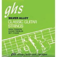 Струны для классической гитары GHS 2150W Silver Alloy High Tension