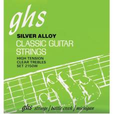 Струны для классической гитары GHS 2150W Silver Alloy High Tension