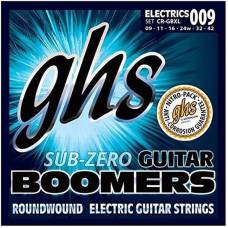 Струны для электрогитары GHS CR-GBXL Sub-Zero Boomers Extra Light 9/42