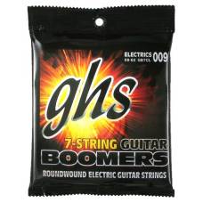 Струны для электрогитары GHS GB7CL Boomers Custom Light 7-Strings 9/62