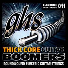 Струны для электрогитары GHS HC-GBM Thick Core Boomers Medium 11/56