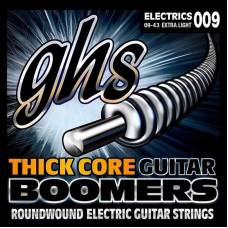 Струны для электрогитары GHS HC-GBXL Thick Core Boomers Extra Light 9/43