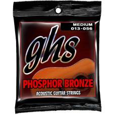 Струны для акустической гитары GHS S335 Phosphor Bronze Medium 13/56