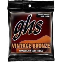 Струни для акустичної гітари GHS VN-B Vintage Bronze Bluegrass 12/56