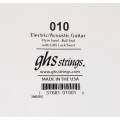 Струна GHS 010 Plain Steel  Ball End .010