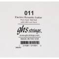 Струна GHS 011 Plain Steel  Ball End .011