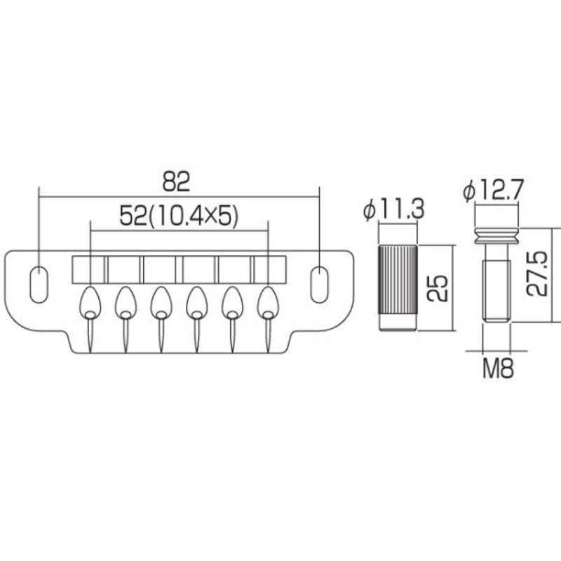 Бридж GOTOH 510UB (C)