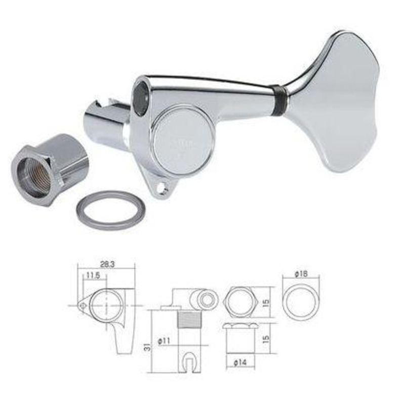 Колки GOTOH GB707 C (4 шт.)