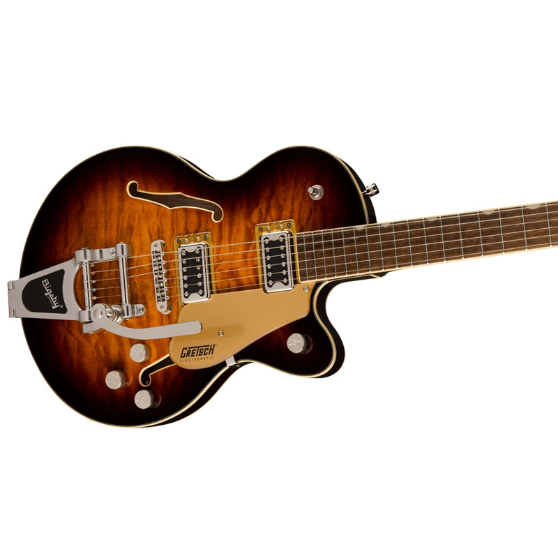 Электрогитара Gretsch G5655T-QM Electromatic Center Block JR. Single-Cut Bigsby Sweet Tea