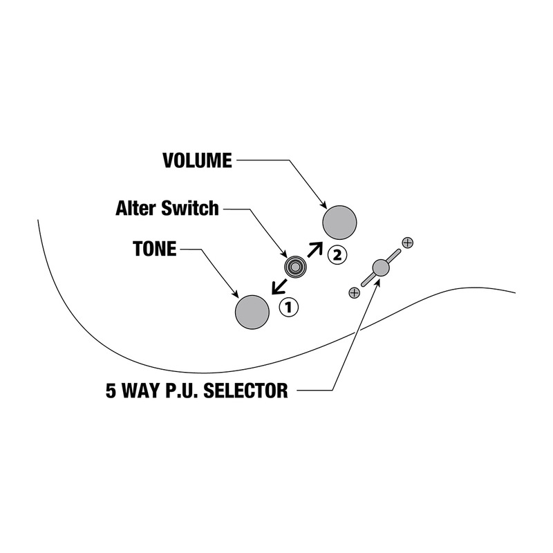 Електрогітара IBANEZ AZ22S2-BK