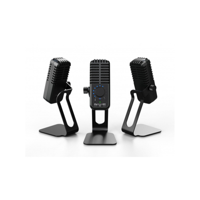 Микрофон студийный Ik Multimedia IRIG STREAM MIC PRO
