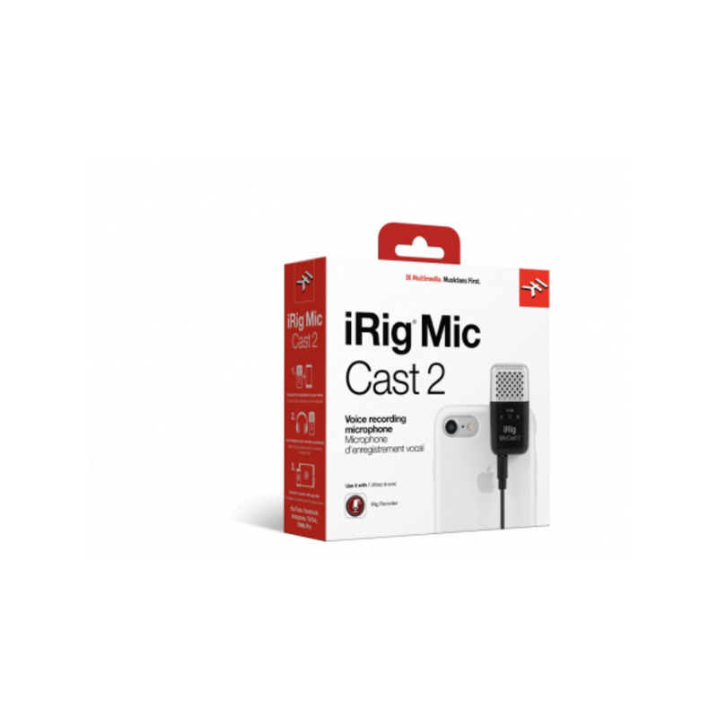 Микрофон для смартфонов Ik Multimedia IRIG MIC CAST 2