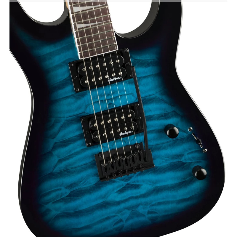 Электрогитара Jackson JS20 DKQ 2PT Transparent Blue