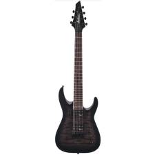 Электрогитара Jackson JS22Q-7 DKA Dinky Arch Top HT Transparent Black Burst