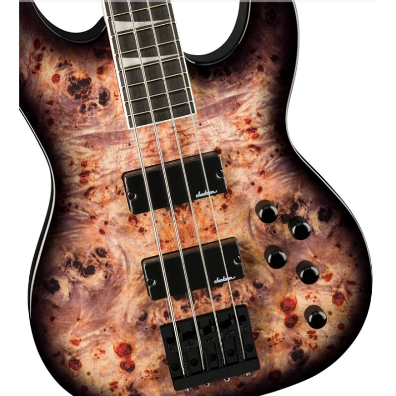 Бас-гитара  Jackson JS Series JS3P Concert Bass Transparent Black Burst