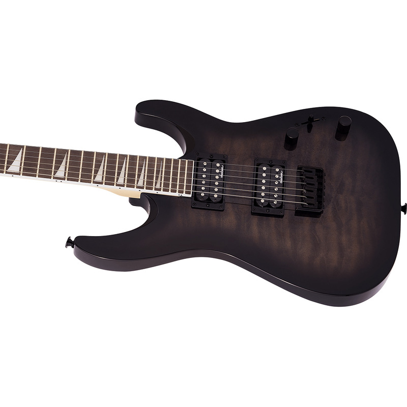 Электрогитара JACKSON JS SERIES DINKY ARCH TOP JS32Q DKA HT TRANSPARENT BLACK BURST