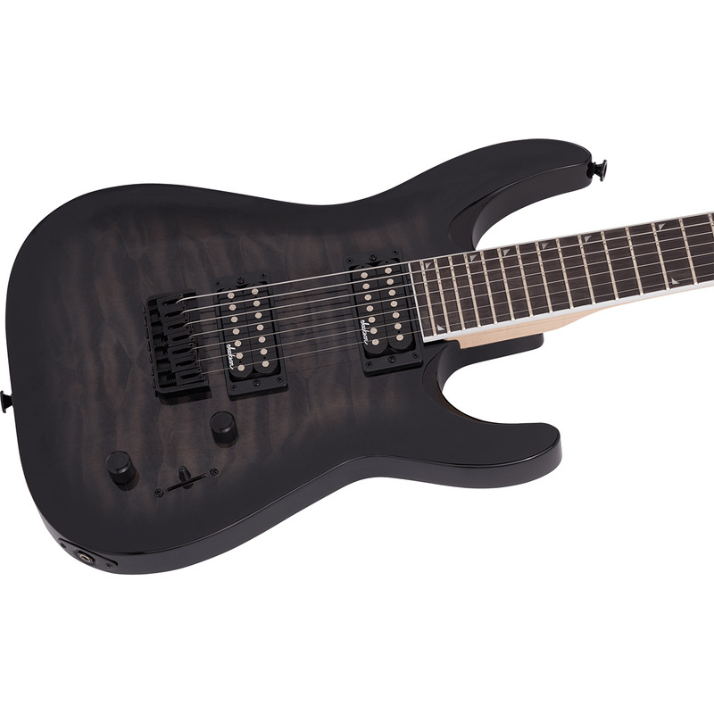 Электрогитара JACKSON JS SERIES DINKY ARCH TOP JS32Q DKA HT TRANSPARENT BLACK BURST