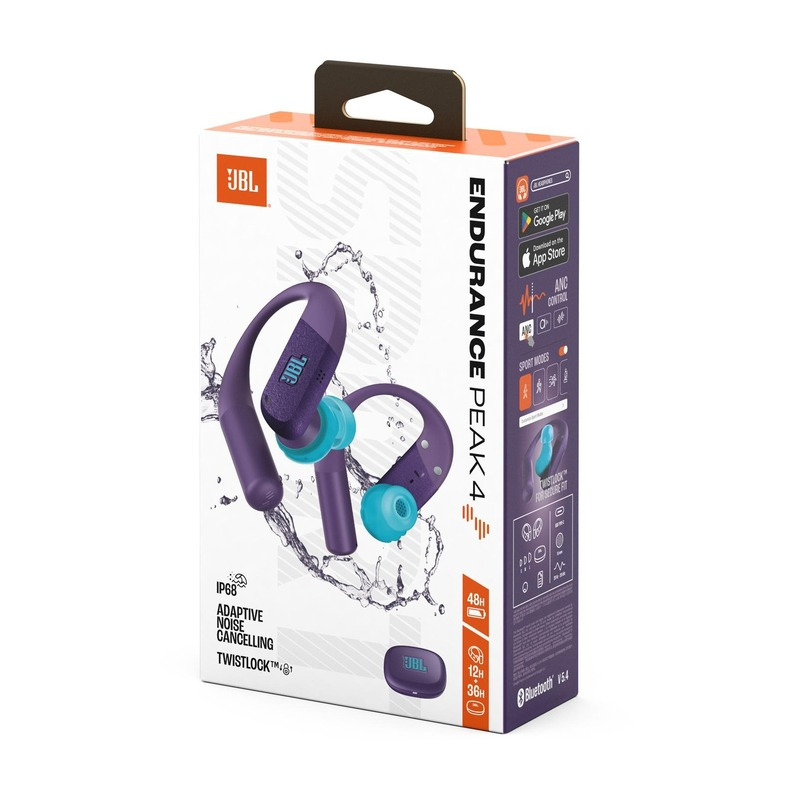 Навушники відкриті JBL ENDURANCE PEAK 4 PURPLE