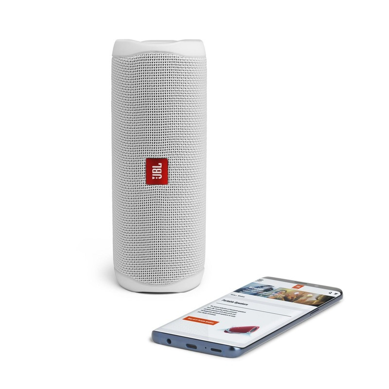 Портативна колонка JBL FLIP 5 WHITE