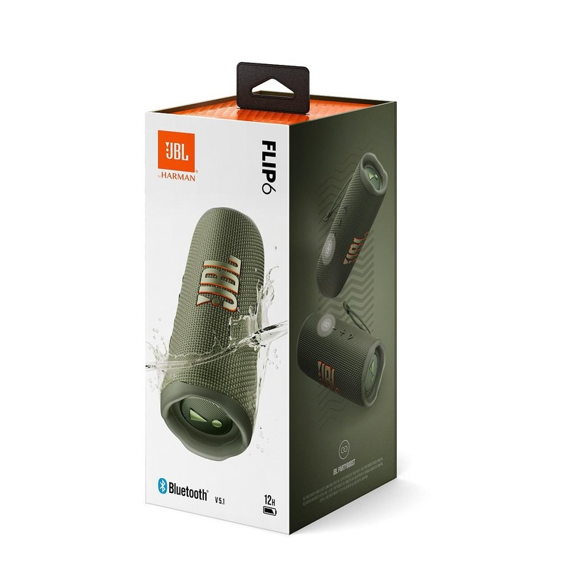 Портативна колонка JBL FLIP 6 GREEN