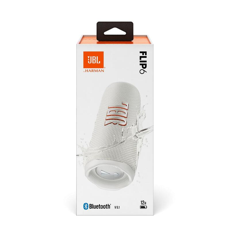 Портативна колонка JBL FLIP 6 WHITE