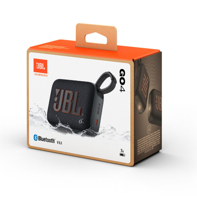 Портативная колонка JBL Go 4 BLK