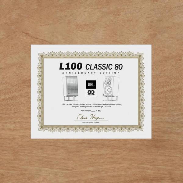 Акустична система JBL L100 CLASSIC 80