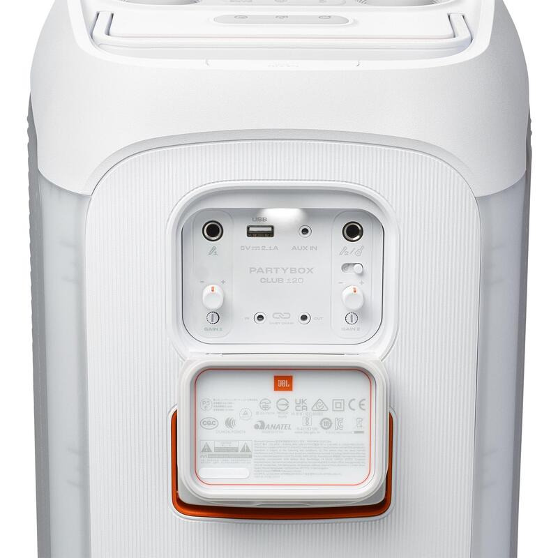 Акустическая система JBL PARTY BOX CLUB 120 WHITE