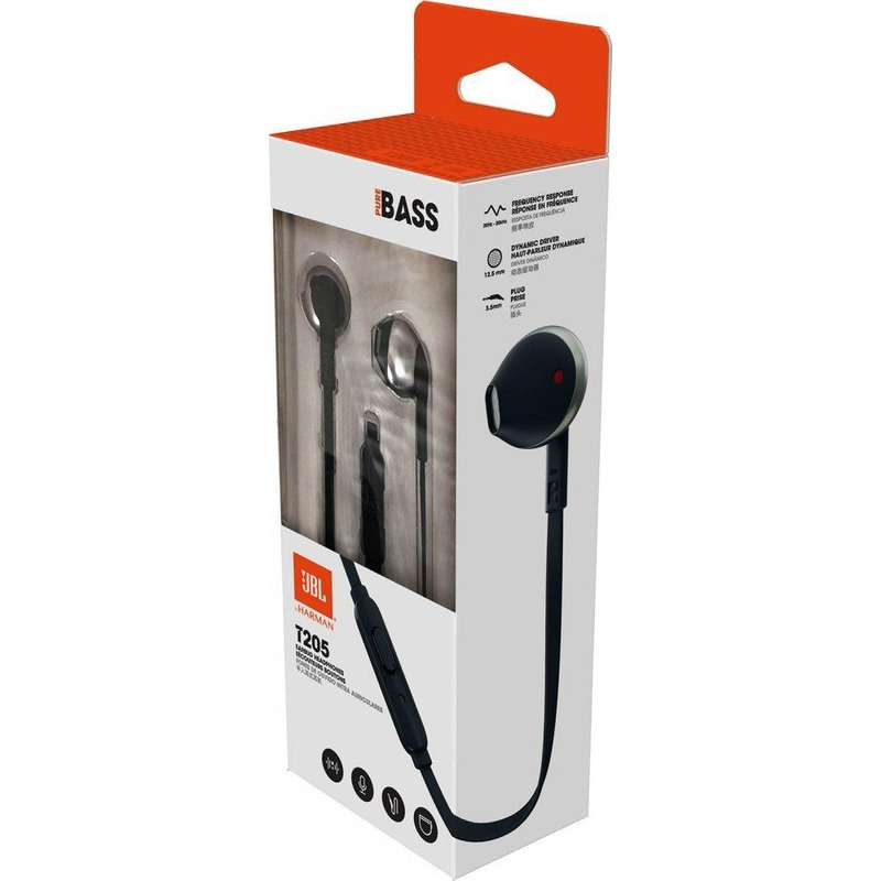 Наушники обычные JBL T205