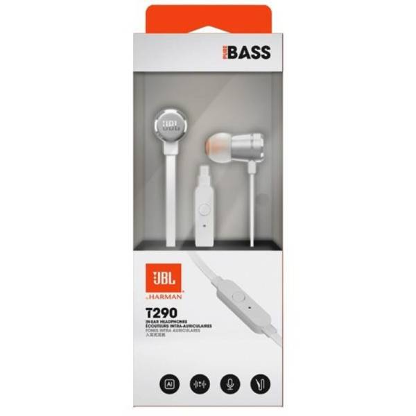 Наушники открытые JBL T290 SILVER