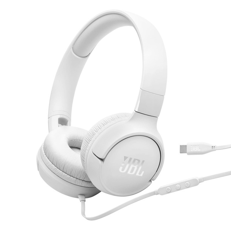 Наушники закрытые JBL TUNE 520C WHITE