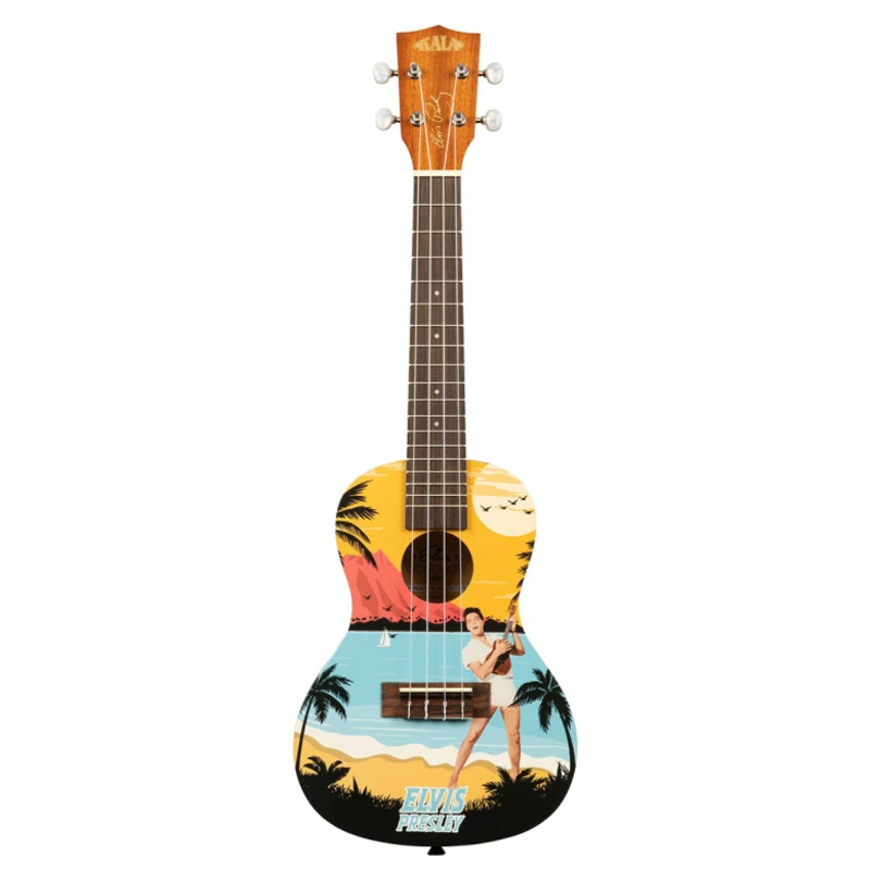 Укулеле Kala Learn To Play Elvis Blue Hawaii Concert Ukulele